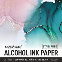 Set di carte sintetiche per inchiostri ad alcool | Varie dimensioni