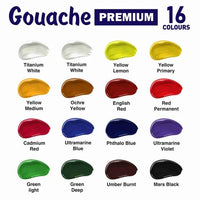 Set di colori a guazzo compositi ART Premium