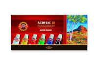 Set di colori acrilici 10X16ML