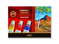 Set di colori acrilici 6X16ML