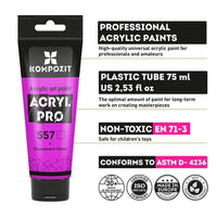 Set di colori acrilici ACRYL PRO CREATIVE