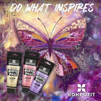Set di colori acrilici ACRYL PRO METALLIC