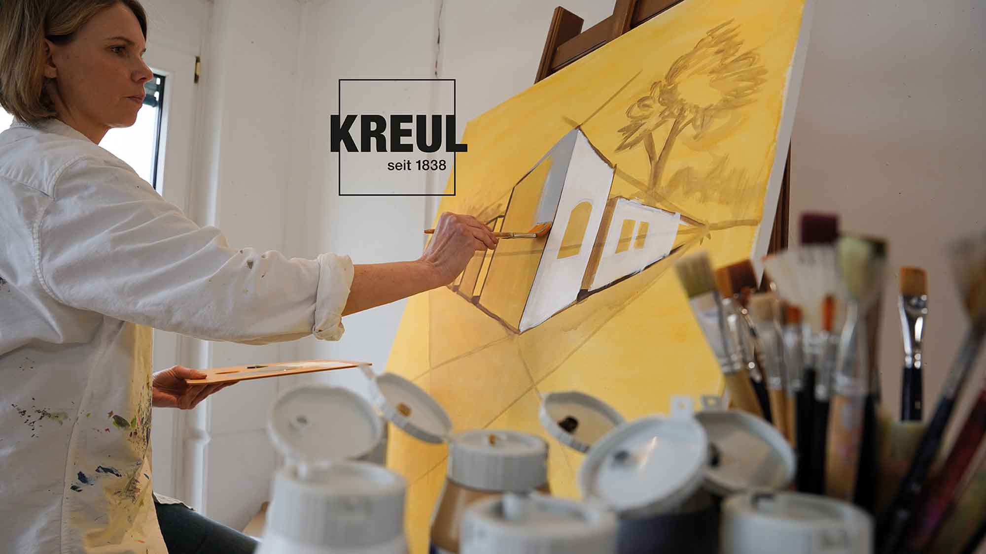 Set di colori acrilici KREUL Triton