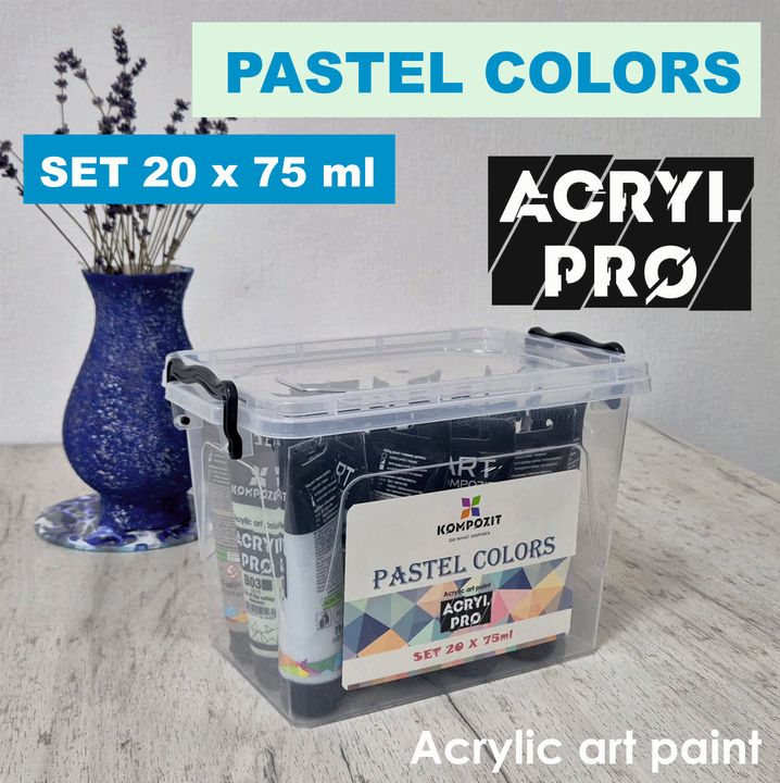 Set di colori acrilici pastello compositi ACRYL PRO