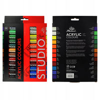 Set di colori acrilici Phoenix, 12–24 x 12 ml