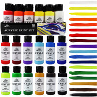 Set di colori acrilici Phoenix 18 x 59 ml