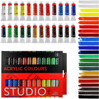 Set di colori acrilici Phoenix 24 x 12 ml