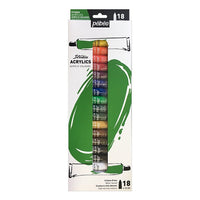 Set di colori acrilici Studio Pebeo 18 x 12 ml