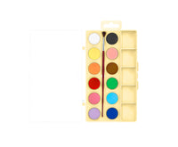 Set di colori ad acquerello JOVI Kawaii 22 mm - 12 pz con pennello