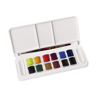 Set di colori ad acquerello LUKAS Studio in scatola di plastica - 13 pezzi