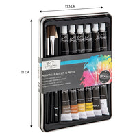 Set di colori ad acquerello Nassau Fine Art – 16 pezzi