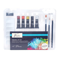 Set di colori ad acquerello Nassau Fine Art – 18 pezzi