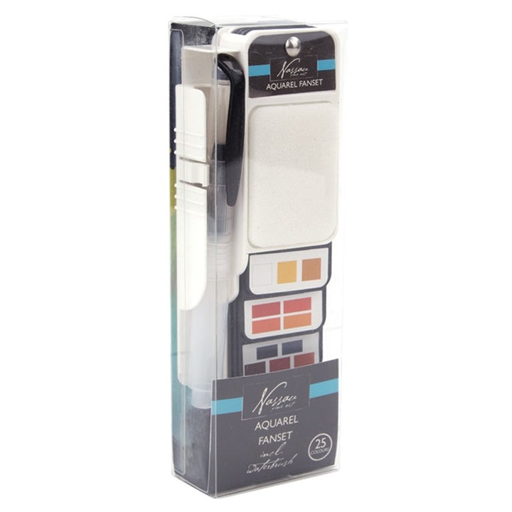 Set di colori ad acquerello Nassau Fine Art Aquarell Fanset
