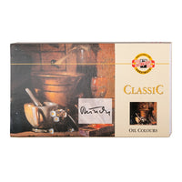 Set di colori ad olio classici