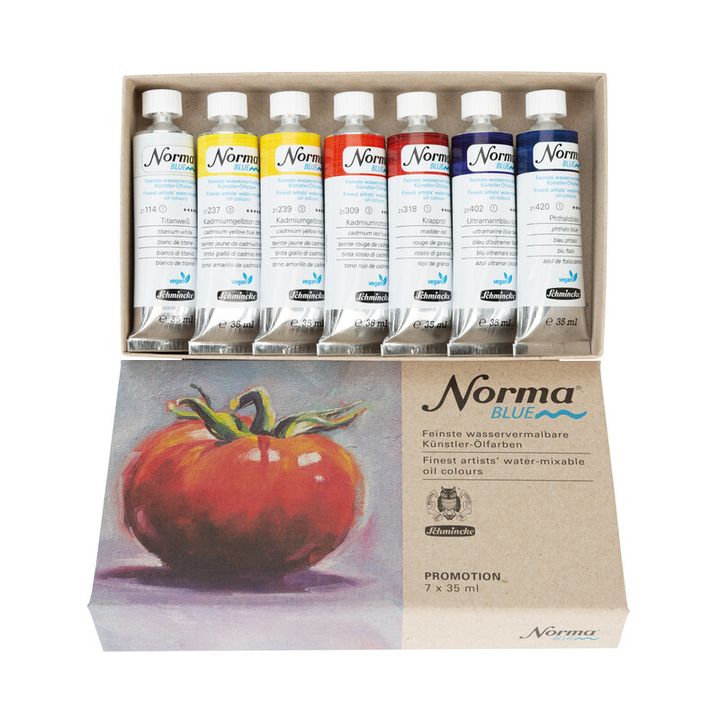 Set di colori ad olio Schmincke Norma Blue