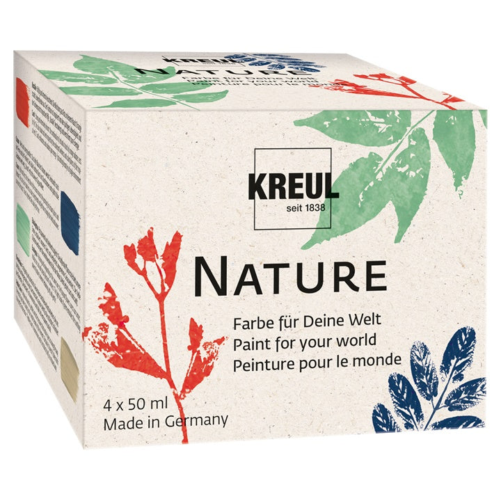 Set di colori ecologici naturali NATURE KREUL / 4 pezzi