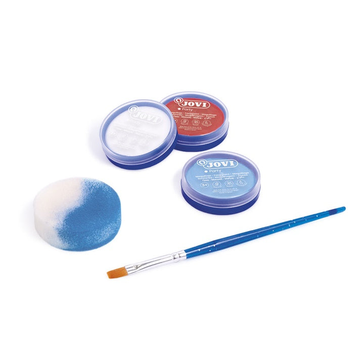 Set di colori per il viso Adventure con accessori 3 x 8 ml