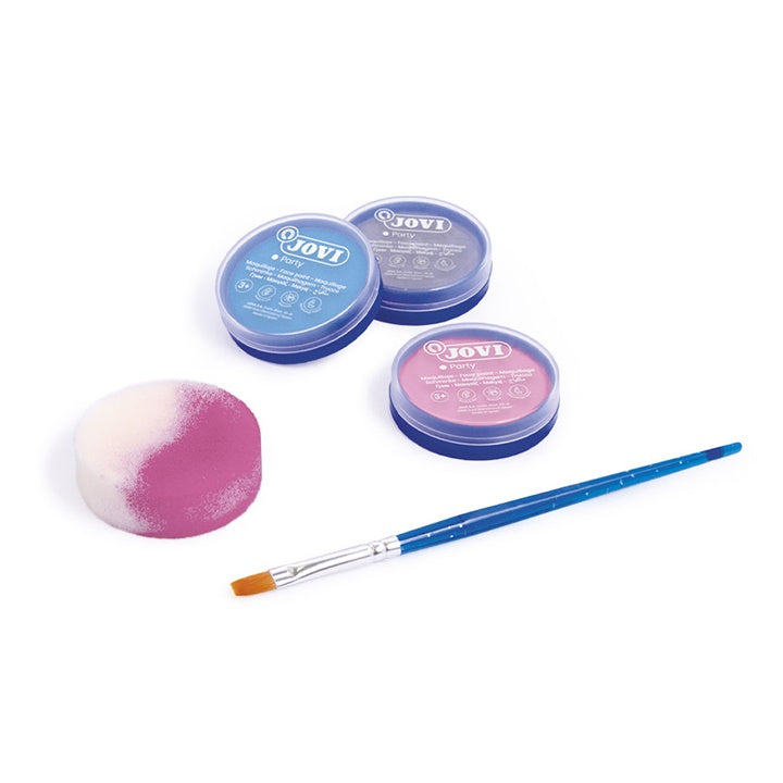 Set di colori per il viso Fantasy con accessori 3 x 8 ml