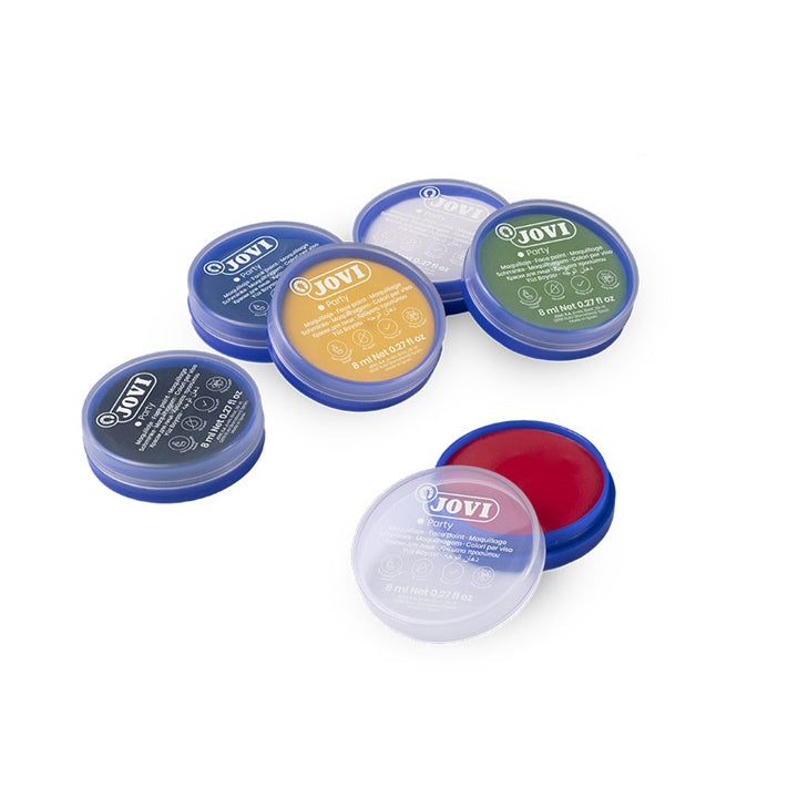 Set di colori per il viso in tazze JOVI 6 x 8 ml