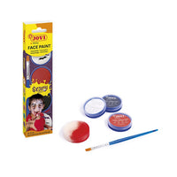 Set di colori per il viso Scary con accessori 3 x 8 ml