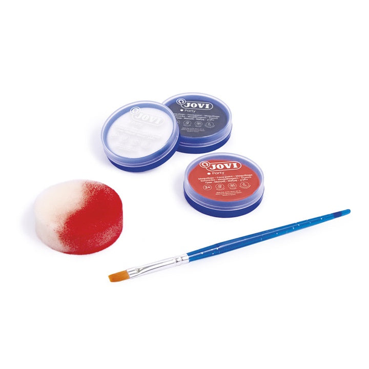 Set di colori per il viso Scary con accessori 3 x 8 ml