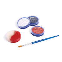 Set di colori per il viso Scary con accessori 3 x 8 ml