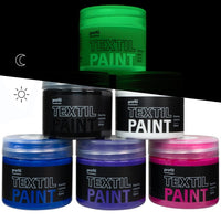 Set di colori per tessuti scuri Profil - Galaxy 6 x 50 ml
