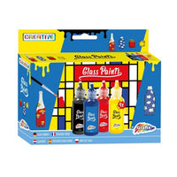 Set di colori per vetro 4 x 22 ml