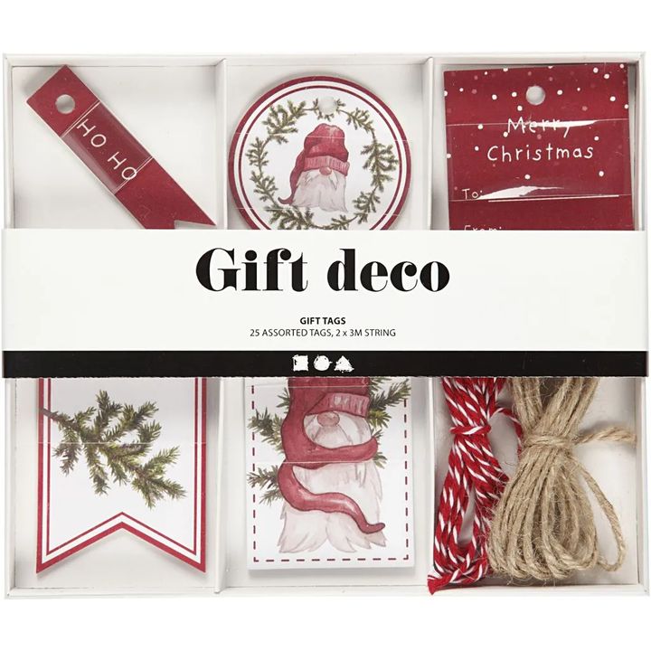 Set di etichette natalizie 25 pz — immagine 1