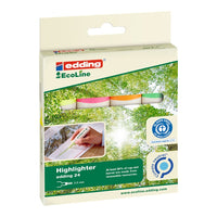 Set di evidenziatori ECOLINE EDDING24 4 pz.
