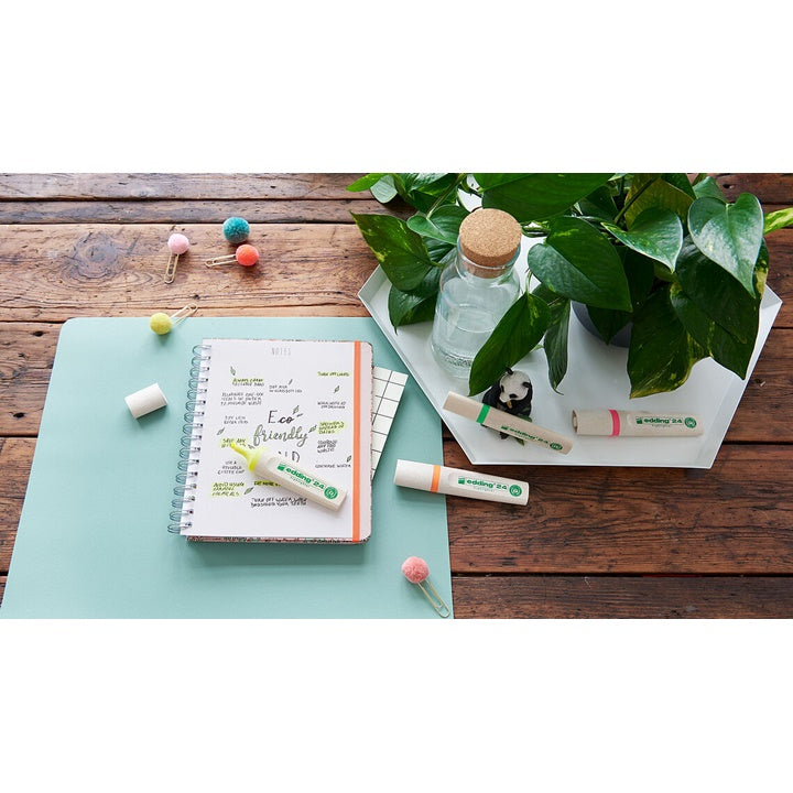 Set di evidenziatori ECOLINE EDDING24 4 pz.