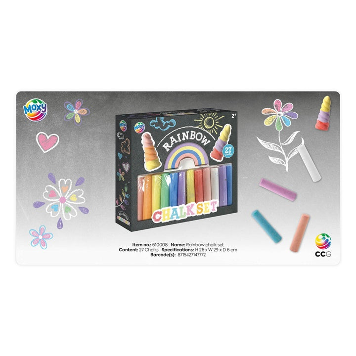 Set di gessetti arcobaleno