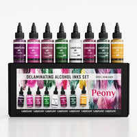 Set di inchiostri a delaminazione KAMENSKAYA 'Peony'