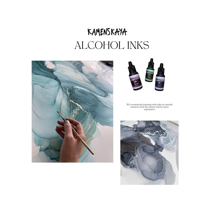 Set di inchiostri ad alcool KAMENSKAYA MINI 50 x 5 ml