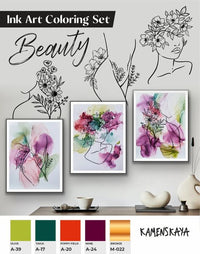 Set di inchiostri KAMENSKAYA 'BEAUTY'