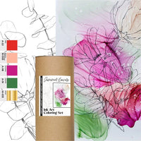 Set di inchiostri KAMENSKAYA 'SUMMER FLOWERS'
