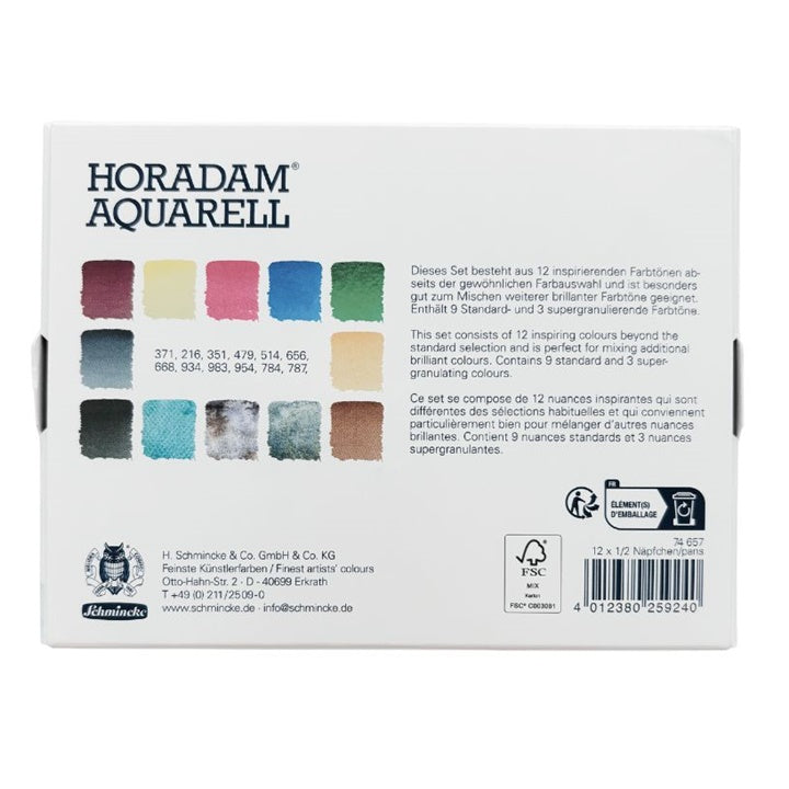 Set di ispirazione Schmincke HORADAM Aquarell