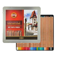 Set di matite a secco pastelli Toison D OR Koh-i-noor 24 pezzi