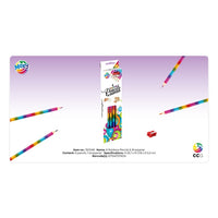 Set di matite colorate arcobaleno
