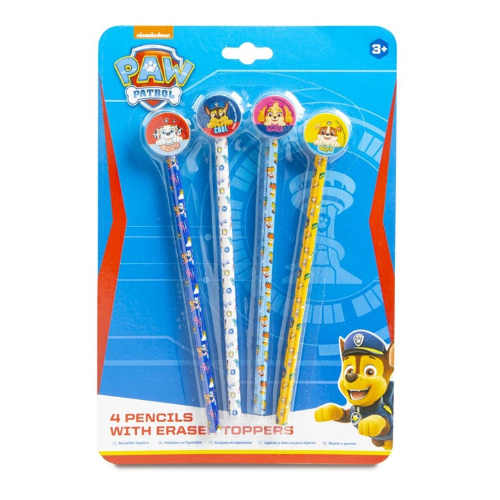 Set di matite Paw Patrol 4 pz