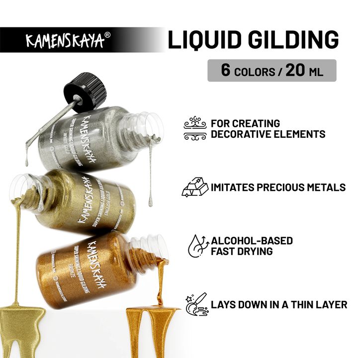 Set di metalli liquidi KAMENSKAYA 6x20 ml