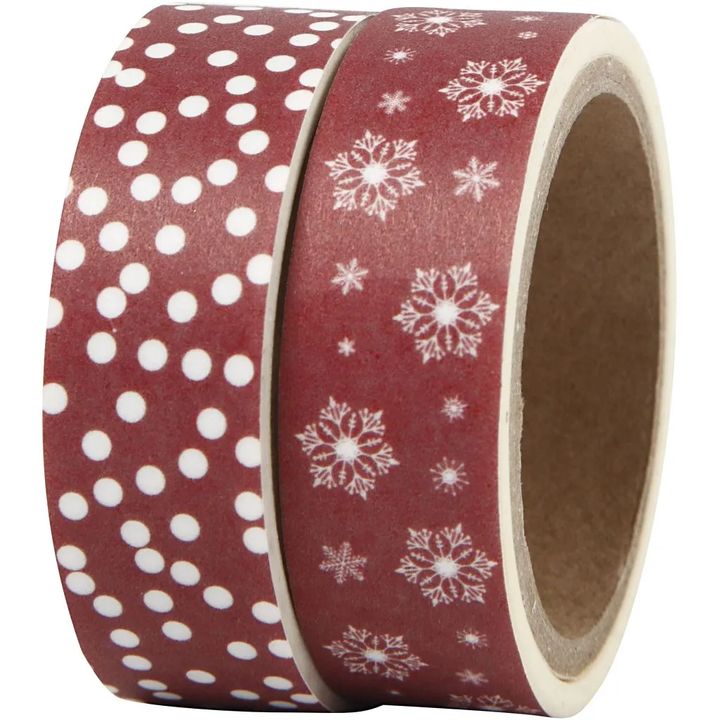 Set di nastri washi Ice crystals and dots