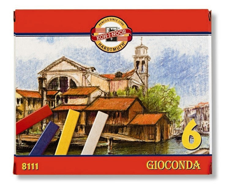 Set di pastelli a cera 8111 - 6 pz
