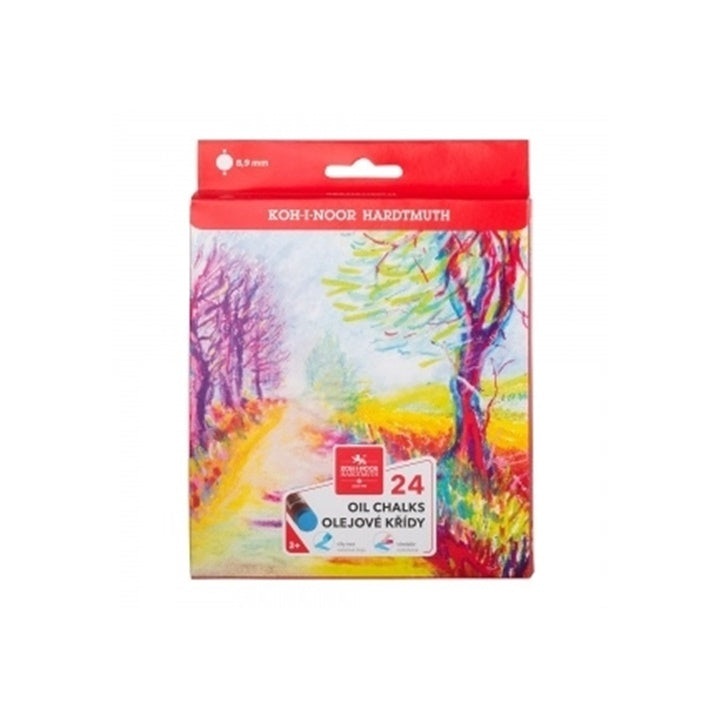 Set di pastelli a olio KOH-I-NOOR - 24 pezzi