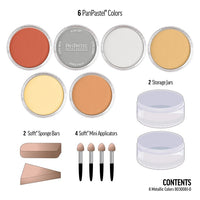 Set di pastelli metallici PanPastel - Oro (6 pezzi)