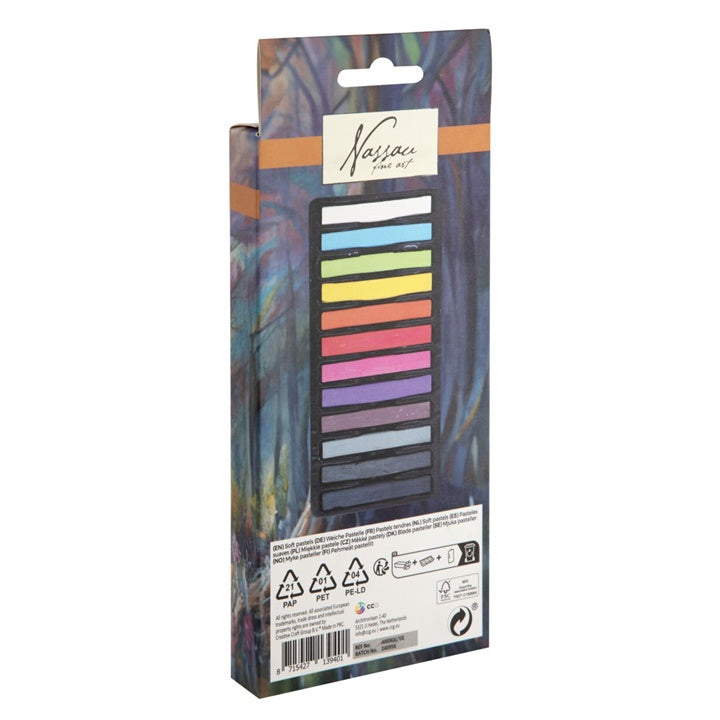 Set di pastelli secchi Nassau 12 pezzi