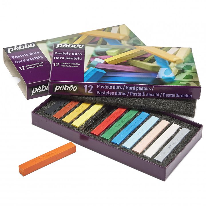 Set di pastelli secchi Pebeo, 12 pezzi