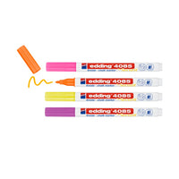 Set di pennarelli a gesso EDDING 4085 tonalità neon