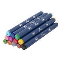 Set di pennarelli bifacciali Nassau Fine Art 12 pz.