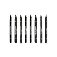 Set di pennarelli fineliner UNI PIN Draw and Sketch 8 pz.